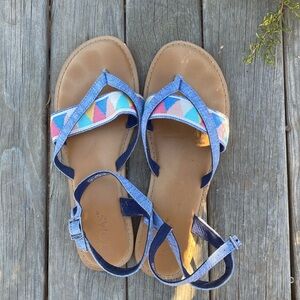 TOMS denim sandal